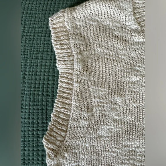 TWOTHIRDS Abang Cotton Sleeveless Knit Top - Ecru - Picture 8 of 16